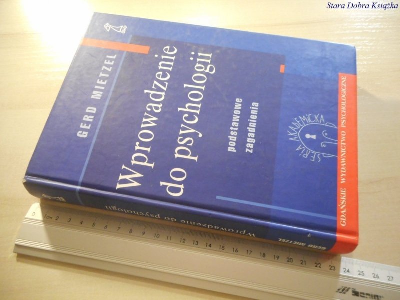 WPROWADZENIE DO PSYCHOLOGII - Gerd Mietzel 1999