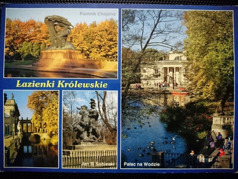 ŁAZIENKI KRÓLEWSKIE. CZTERY UJĘCIA
