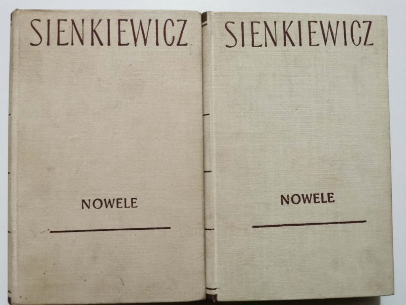 NOWELE TOM I I II - Henryk Sienkiewicz