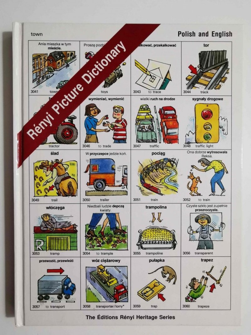RENYI PICTURE DICTIONARY POLISH AND ENGLISH 1991