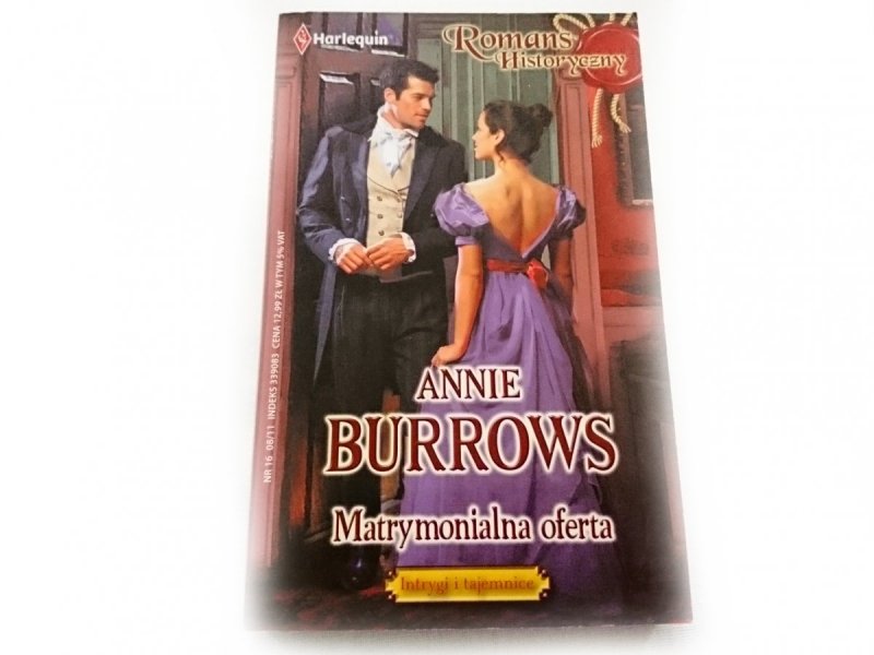 MATRYMONIALNA OFERTA - Annie Burrows 2011
