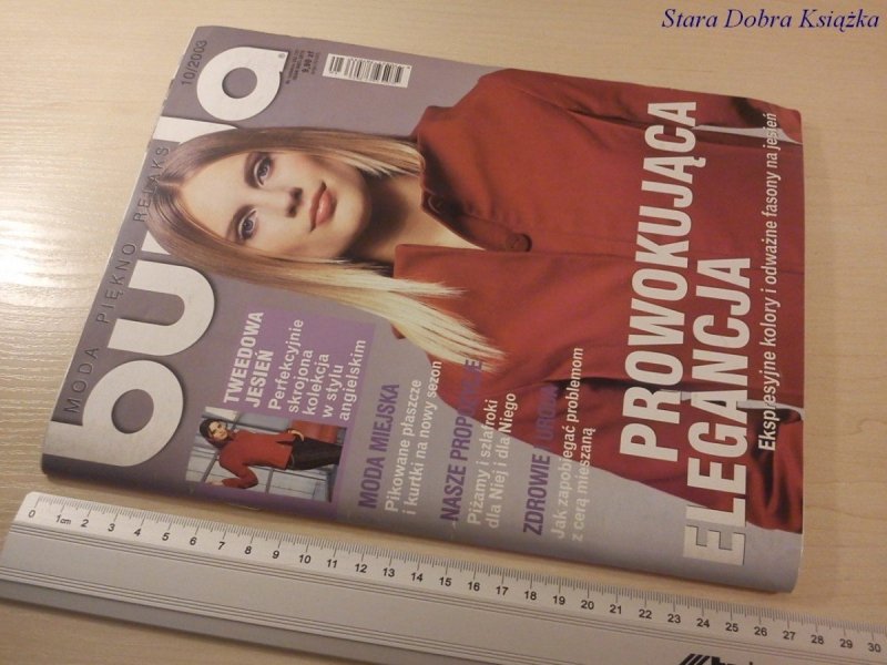 BURDA 10/2003 PROWOKUJĄCA ELEGANCJA