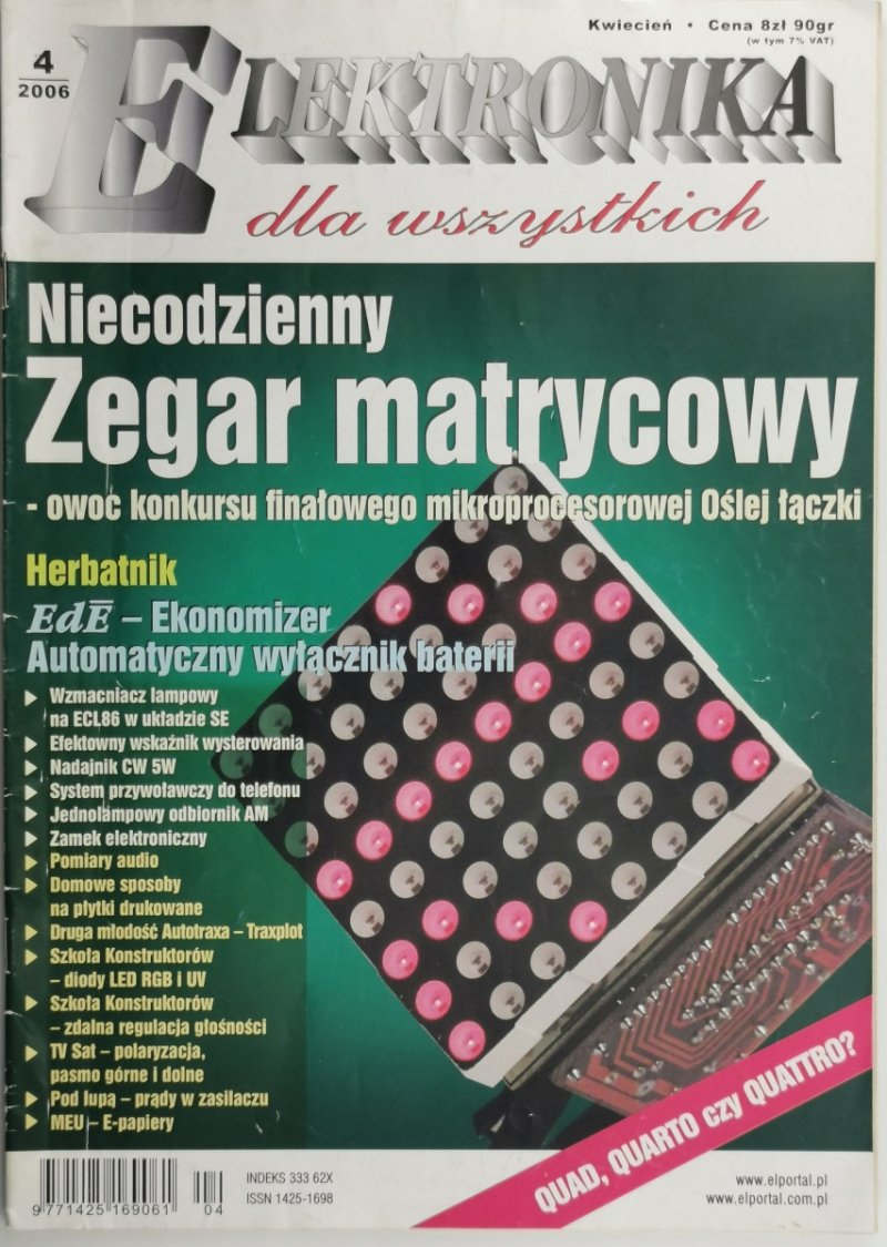 ELEKTRONIKA DA WSZYSTKICH 4/2006