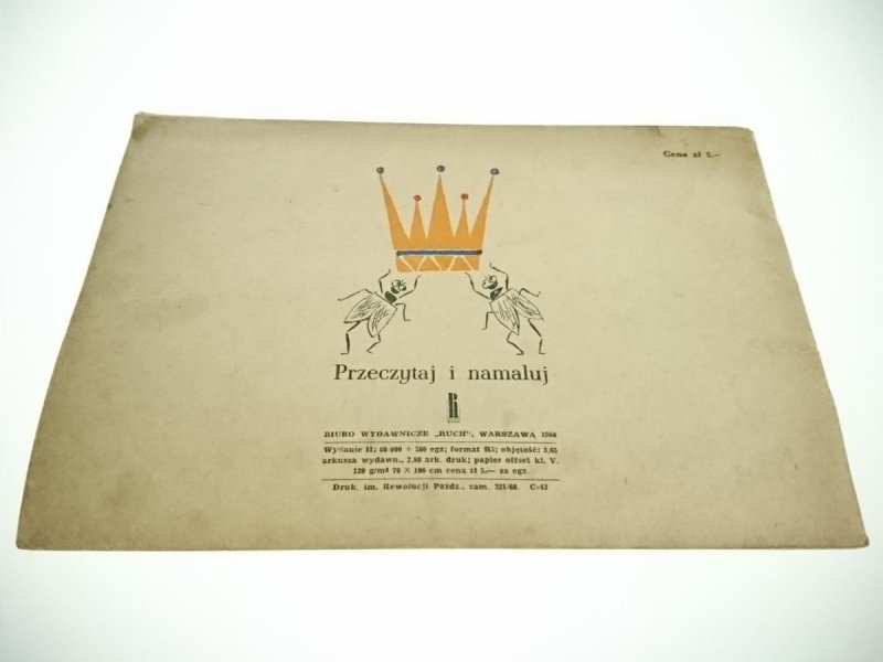 MUCHY KRÓLA APSIKA - Antoni Marianowicz 1960