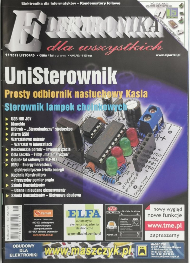 ELEKTRONIKA DA WSZYSTKICH 11/2011