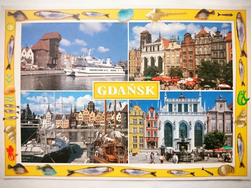 GDAŃSK. ŻURAW, DŁUGIE POBRZEŻE, DŁUGI TARG, DWÓR ARTUSA FOT. ŁOPATA, WĘGRZYN
