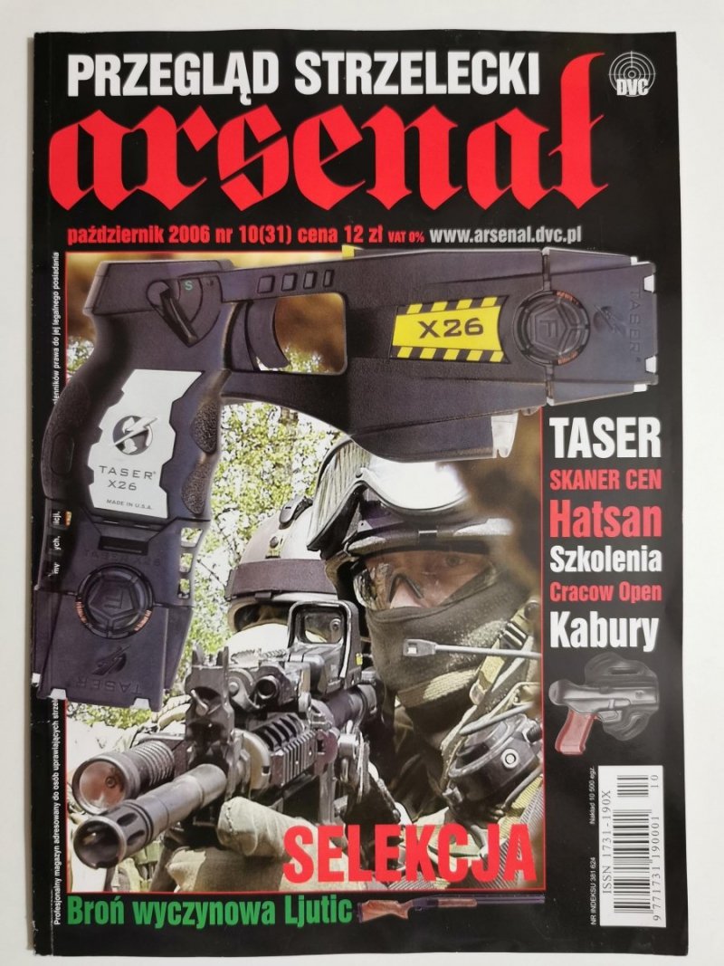 PRZEGLĄD STRZELECKI ARSENAŁ PAŹDZIERNIK 2006 NR 10 (31)