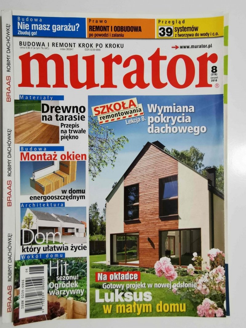 MURATOR NR 8 (316) SIERPIEŃ 2010