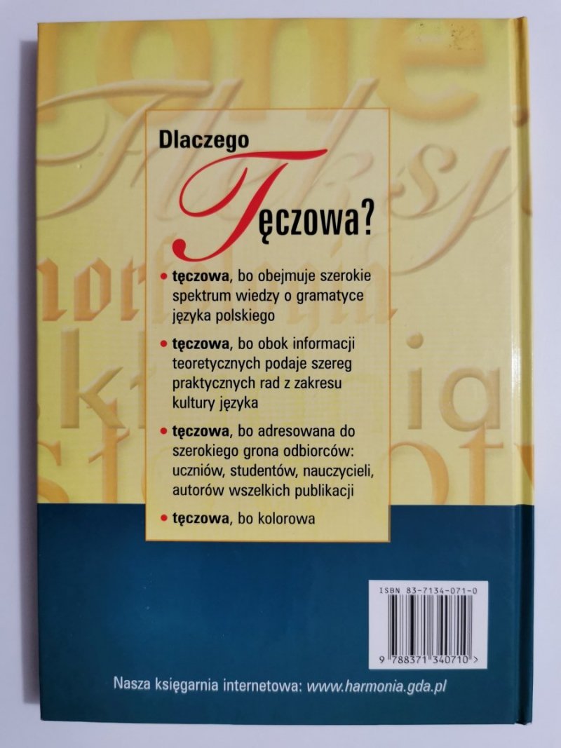 TĘCZOWA GRAMATYKA - Józef Częścik 2004