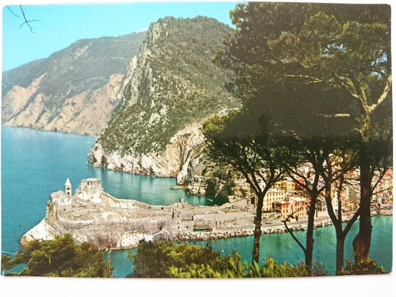 PORTOVENERE. PANORAMIC VIEW OF PALMARIA