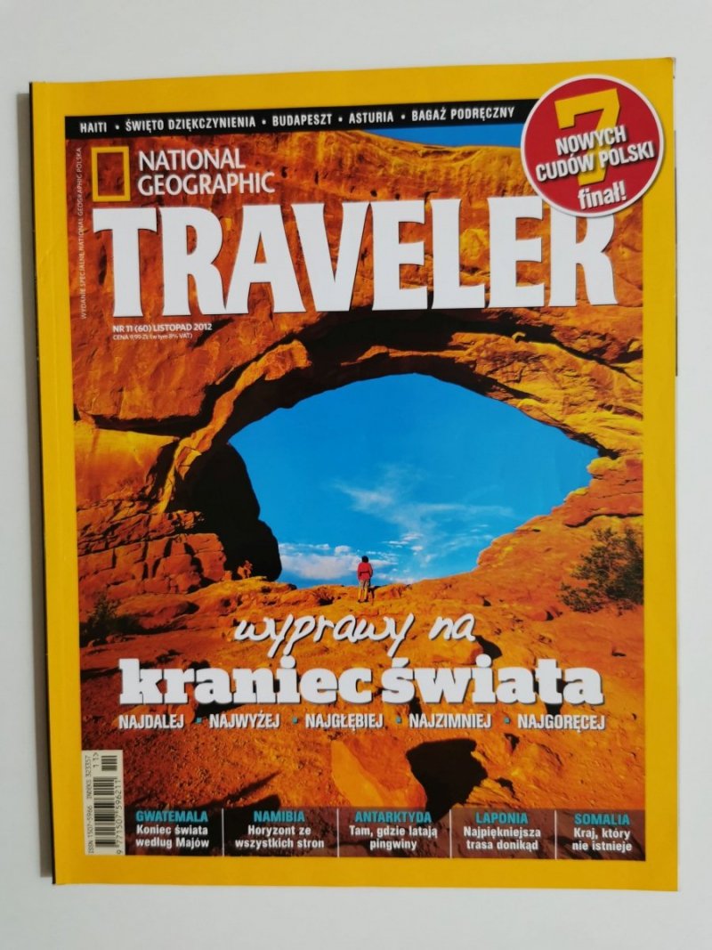 NATIONAL GEOGRAPHIC TRAVELER NR 11 (60) LISTOPAD 2012
