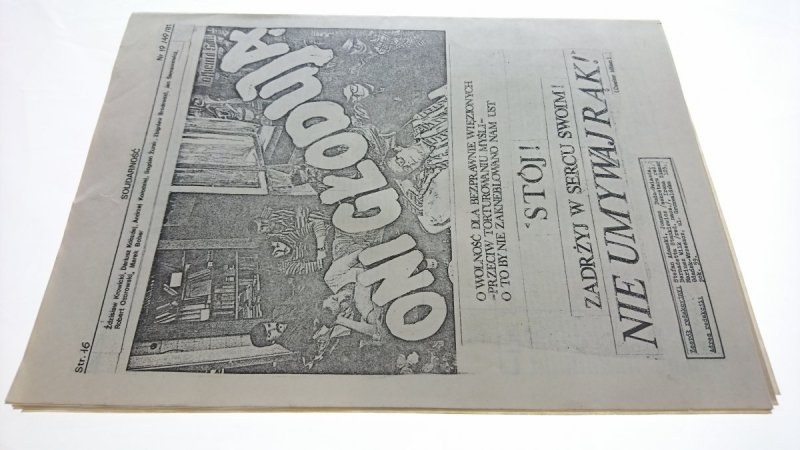 SOLIDARNOŚĆ NR 19/49 DNIA 4 CZERWCA 1981