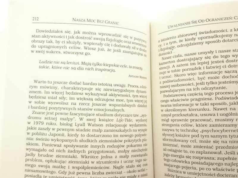 NASZA MOC BEZ GRANIC - Anthony Robbins 1996