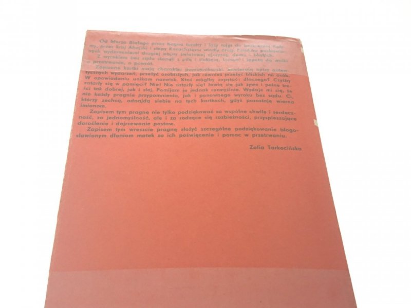 OCIOSANI - Zofia Tarkocińska 1989
