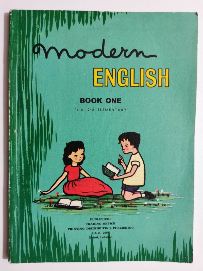 MODERN ENGLISH BOOK ONE 1ST & 2ND ELEMENTARY