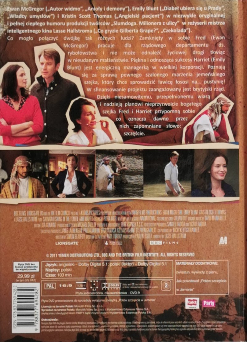 DVD. POŁÓW SZCZĘŚCIA W JEMENIE