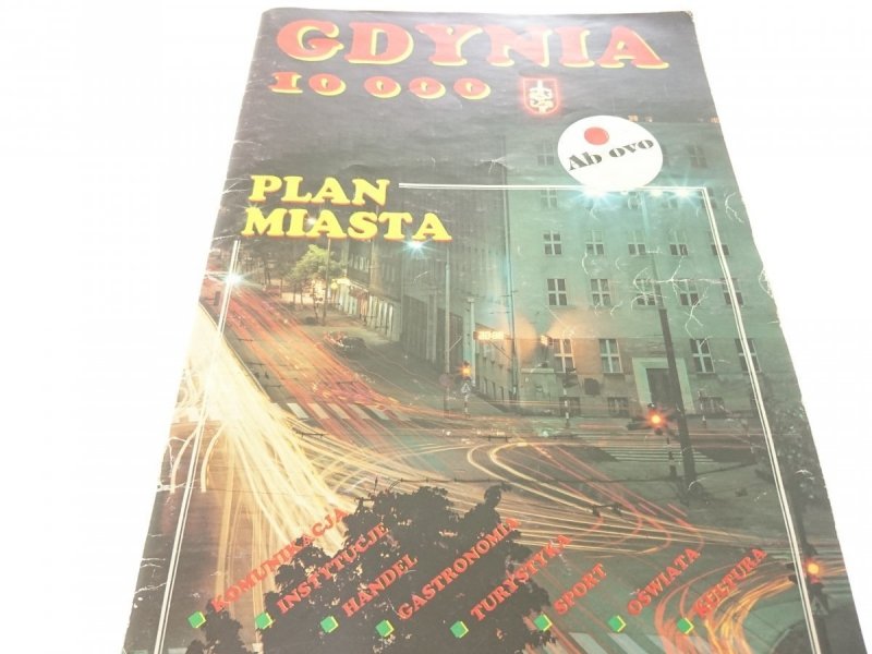 GDYNIA 10 000 PLAN MIASTA 1992