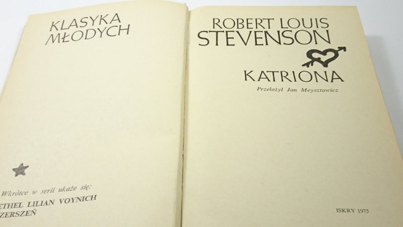 KATRIONA - Robert Louis Stevenson 1975