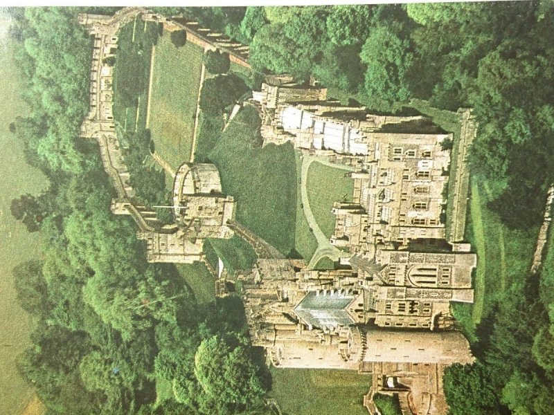 ARUNDEL CASTLE. AERIAL VIEW