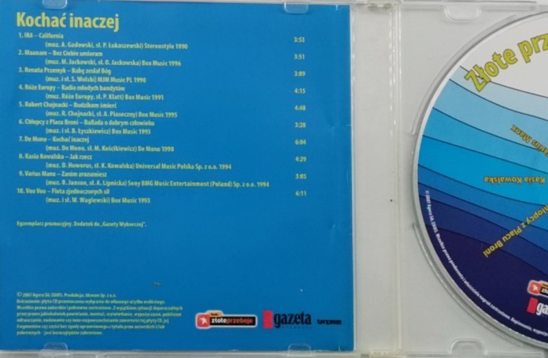 CD. ZŁOTE PRZEBOJE LAT 90.