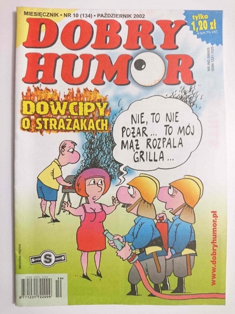 DOBRY HUMOR NR 10 (134) PAŹDZIERNIK 2002