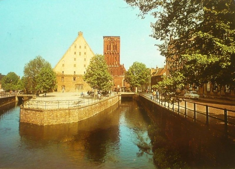 GDAŃSK. WIELKI MŁYN (2 POŁ. XIV w.) FOT. JABŁOŃSKI