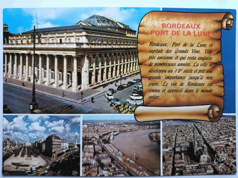 BORDEAUX FRANCE KOLAŻ 4 ZDJĘĆ
