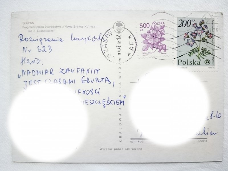 SŁUPSK. FRAGMENT PLACU ZWYCIĘSTWA Z NOWĄ BRAMĄ FOT. GRABOWIECKI