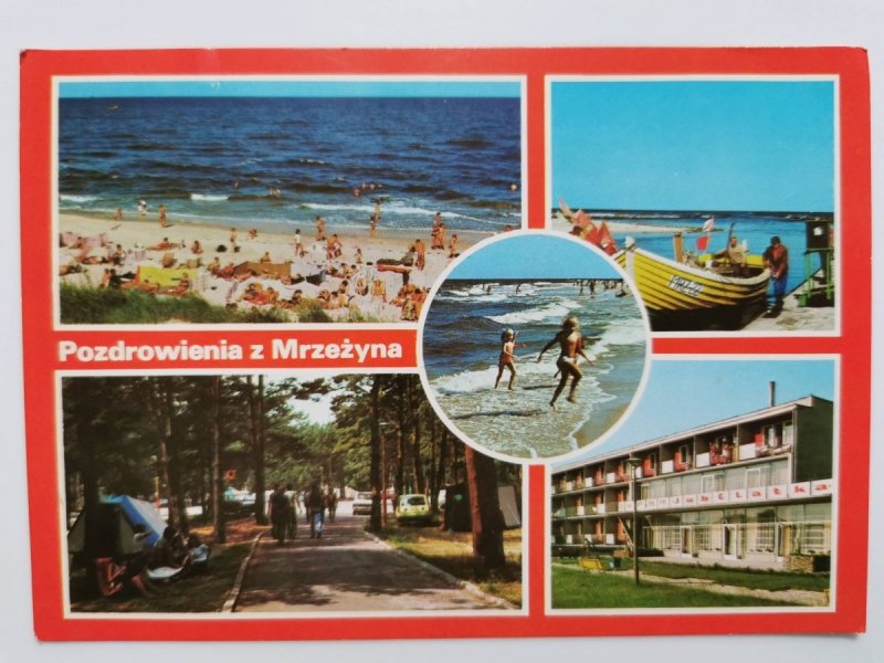 MRZEŻYNO. POPULARNE KĄPIELISKO MORSKIE I PORT RYBACKI FOT. JABŁOŃSKA, SIUDECKI