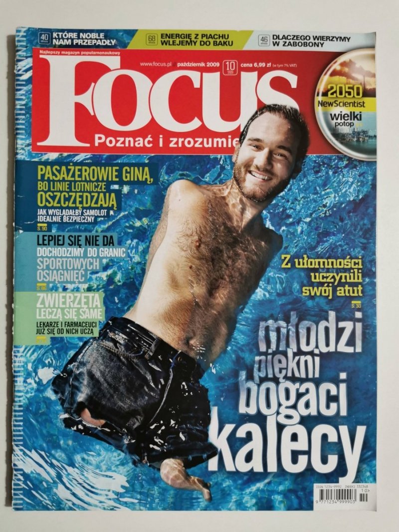 FOCUS PAŹDZIERNIK 2009 10 (169) NICK VUJICIC 