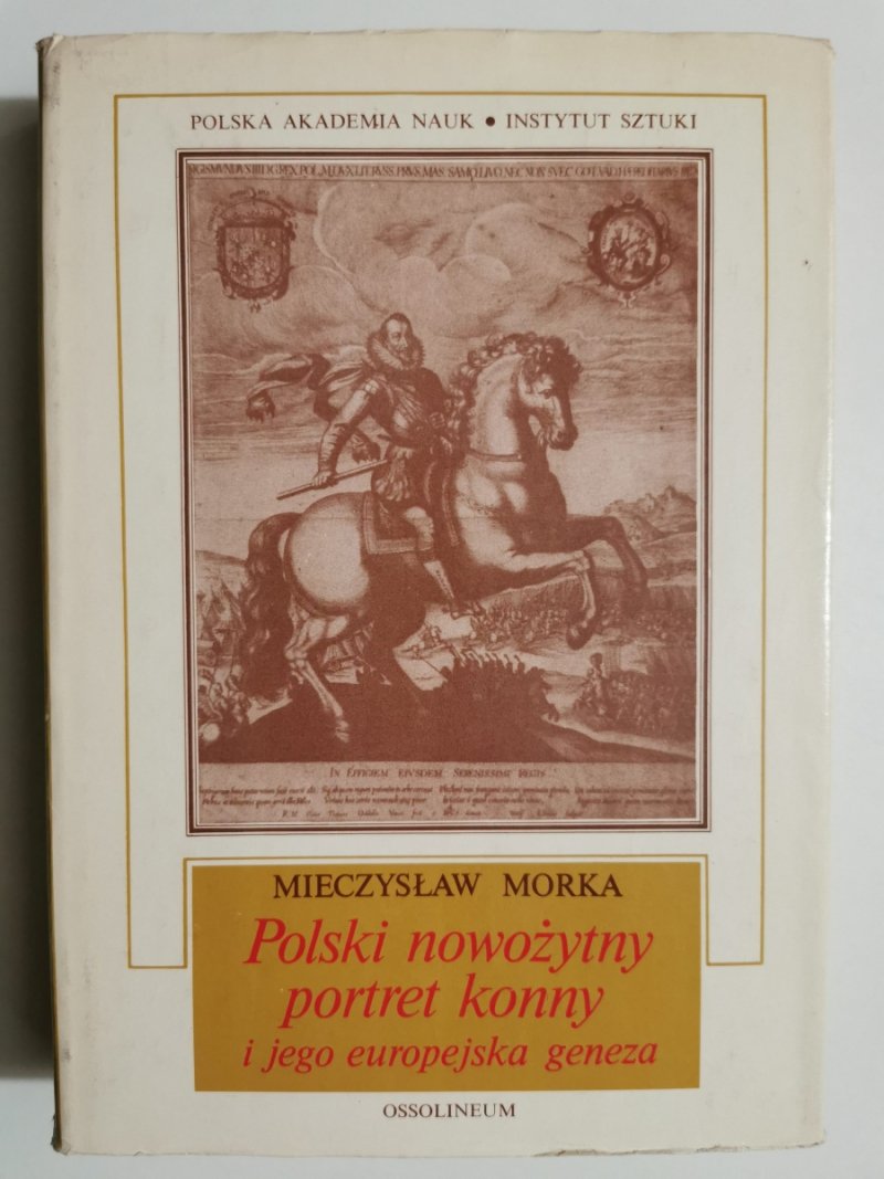 POLSKI NOWOŻYTNY PORTRET KONNY - Mieczysław Morka