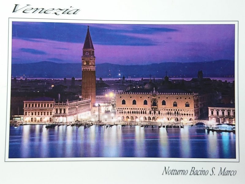 VENEZIA. NOTTURNO BACINO S. MARCO