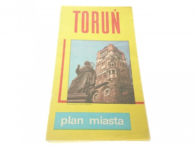TORUŃ. PLAN MIASTA 750-LECIE MIASTA