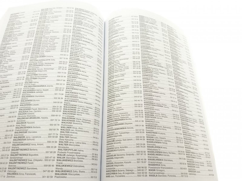 KSIĄŻKA TELEFONICZNA 2011 ABONENCI PRYWATNI