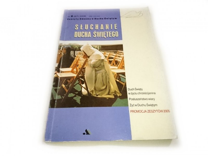 ZESZYTY ODNOWY W DUCHU ŚWIĘTYM NR 6 (87) 2006 SŁUCHANIE DUCHA ŚWIĘTEGO