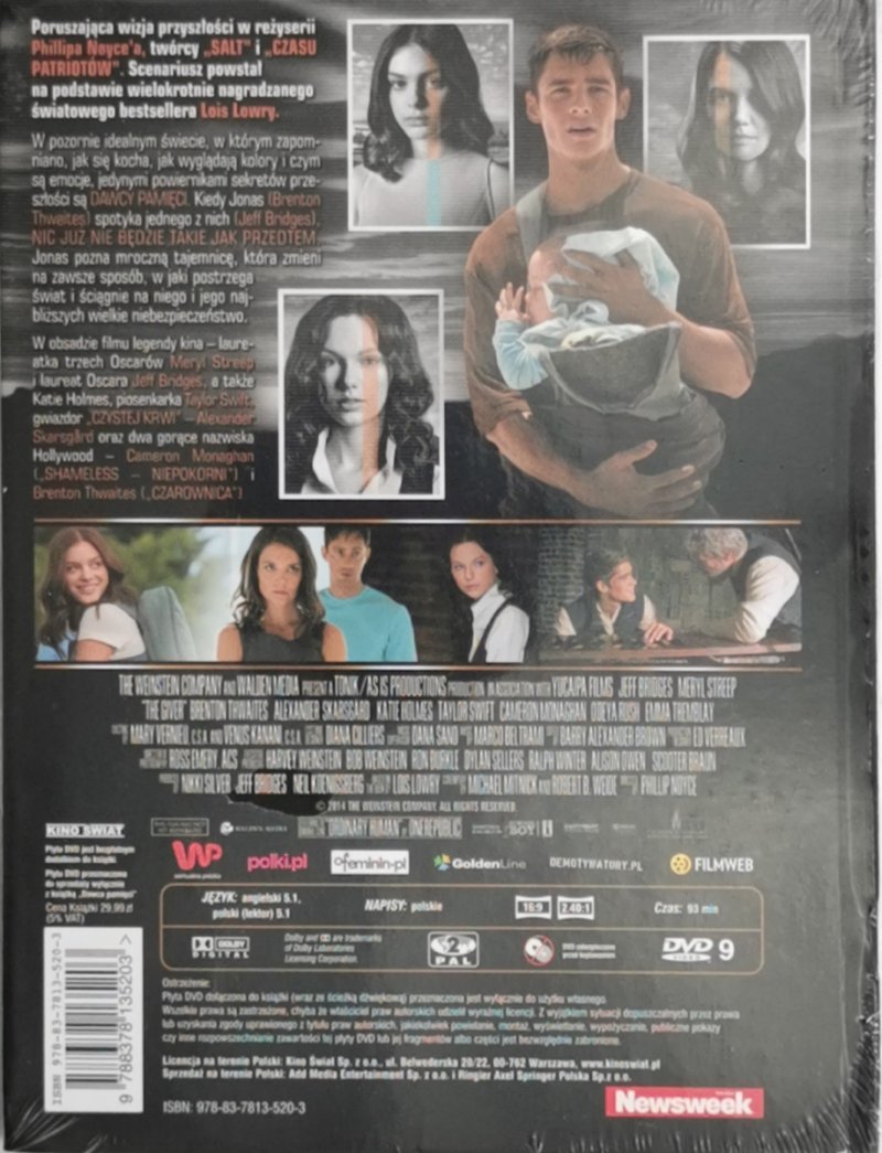 DVD. DAWCA PAMIĘCI