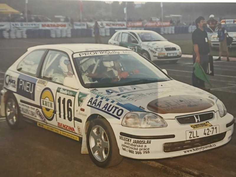 RAJD WRC 2005 ZDJĘCIE NUMER #282 HONDA CIVIC
