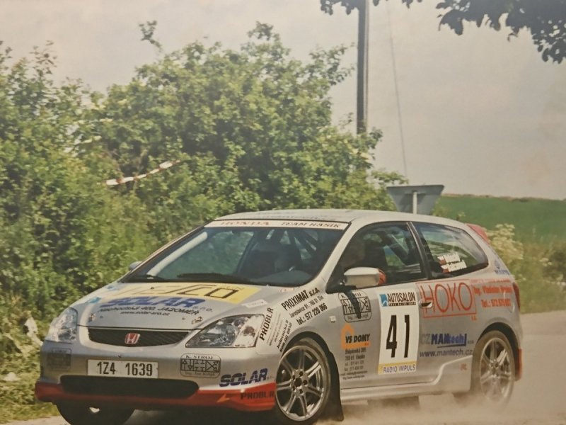 RAJD WRC 2005 ZDJĘCIE NUMER #127 HONDA CIVIC