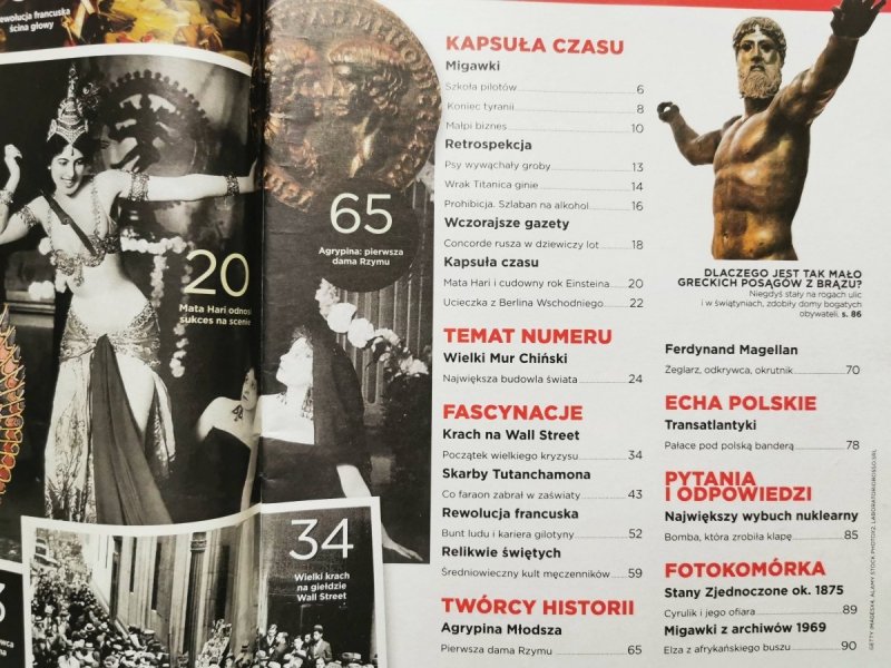 HISTORIA Fakty-Odkrycia-Tajemnice 1//2/3  2020