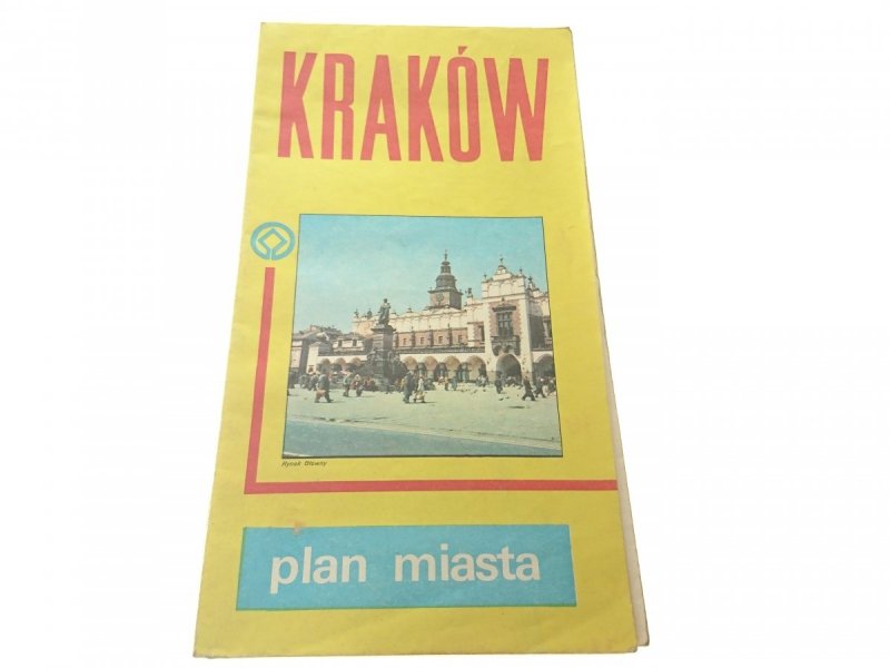 KRAKÓW. PLAN MIASTA 1983