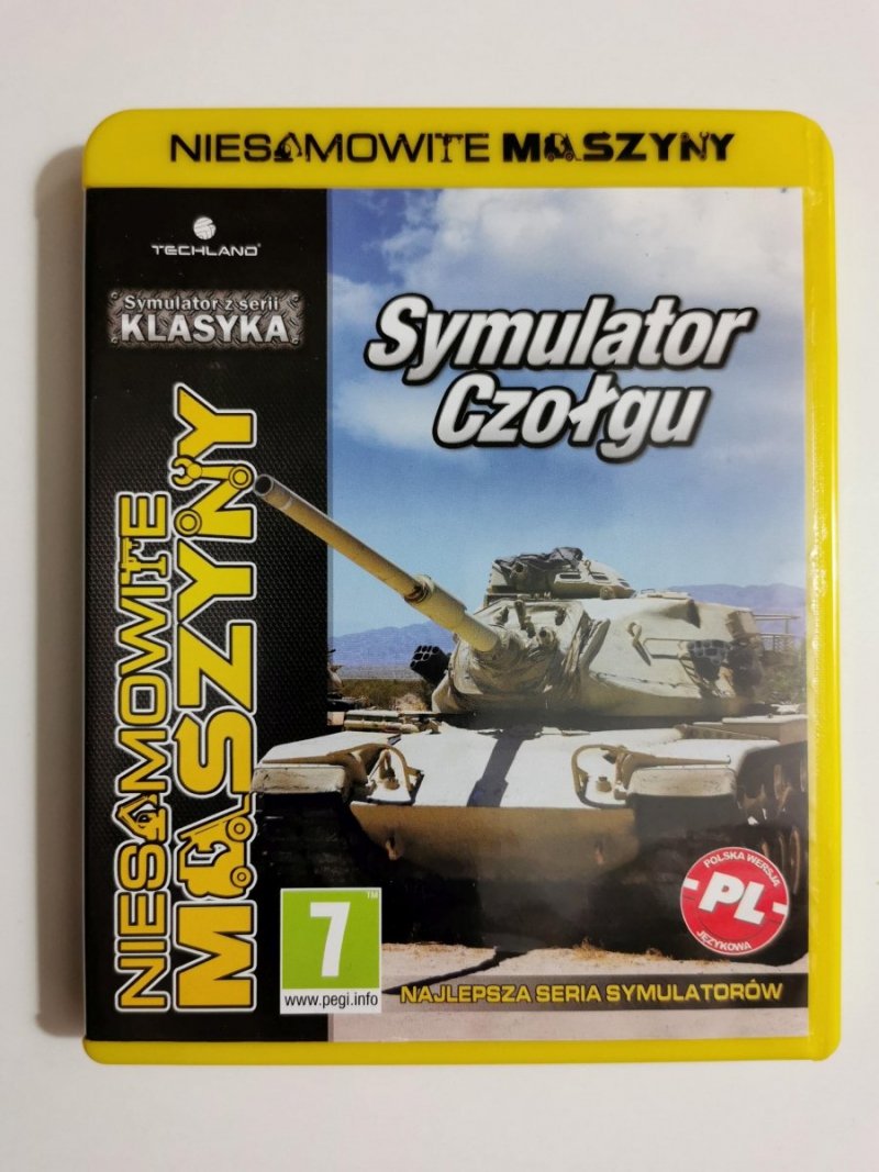 NIESAMOWITE MASZYNY. SYMULATOR CZOŁGU. PŁYTA CD 