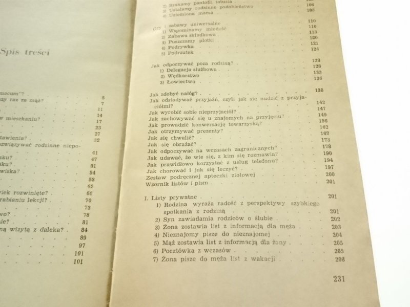 VADEMECUM ŻYCIA RODZINNEGO I TOWARZYSKIEGO 1974