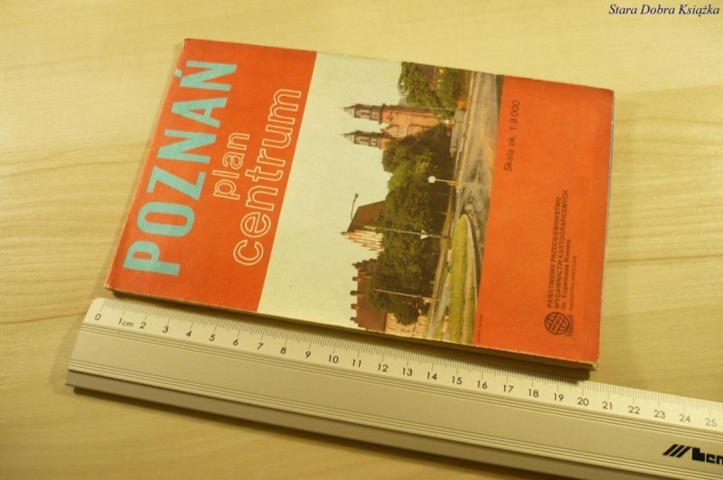 POZNAŃ. PLAN CENTRUM (1988)