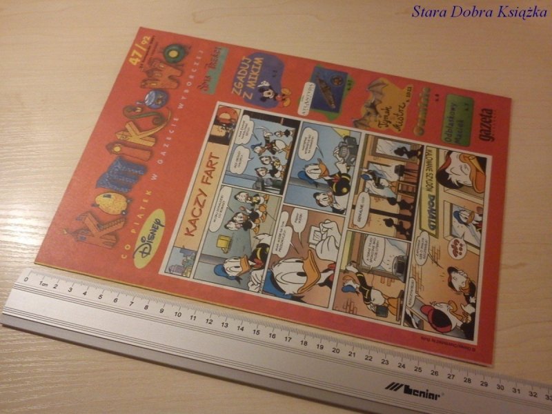 KOMIKSOWO KACZY FART 47/92 23 LISTOPADA 2001