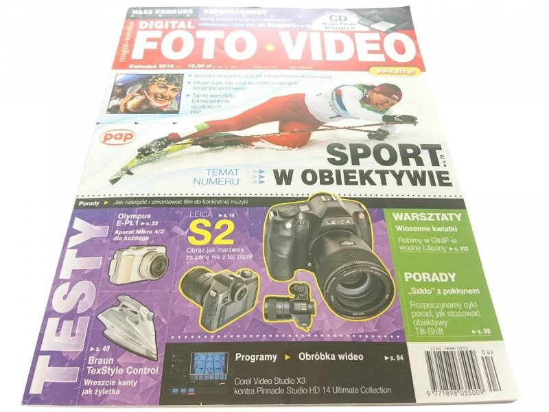 DIGITAL FOTO VIDEO. KWIECIEŃ 2010 (31) SPORT W