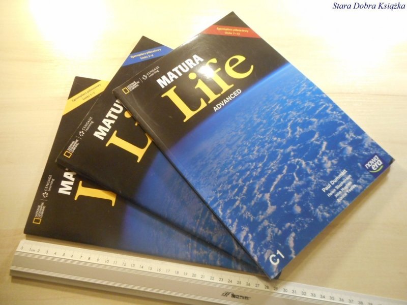 MATURA LIFE ADVANCED C1. TRZY ZESZYTY UNITS 1-12