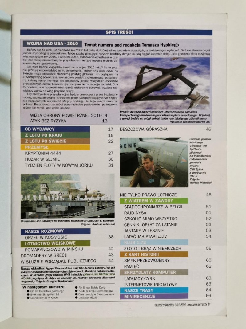 SKRZYDLATA POLSKA NR 7/1998 LIPIEC