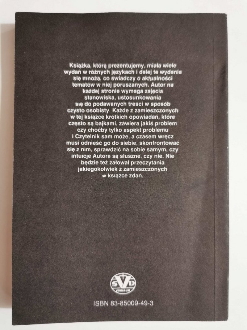 ŚPIEW PTAKA - Anthony De Mello SJ 1989