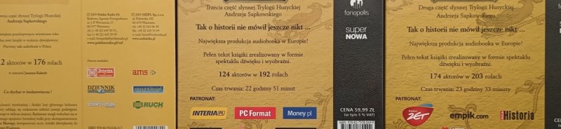 CD. TRYLOGIA HUSYCKA - Andrzej Sapkowski