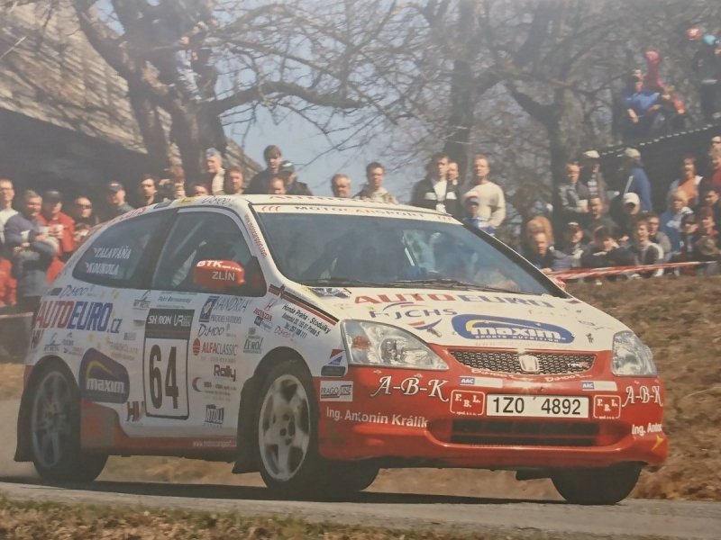 RAJD WRC 2005 ZDJĘCIE NUMER #165 HONDA CIVIC